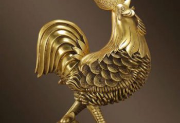 沙坪壩園林小雞雕塑，文化標(biāo)識，電鍍工藝